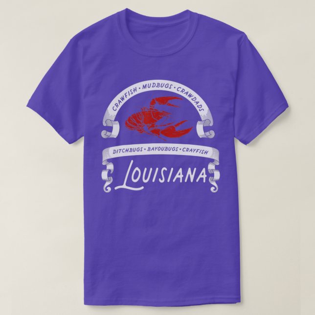 Crawfish Mudbug Crawdads Crayfish Louisiana  T-Shirt (Design Front)