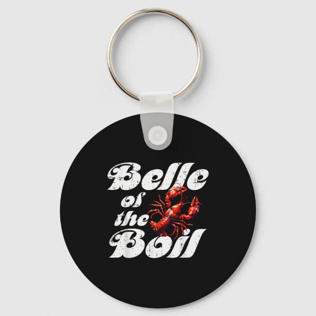 Crawfish Of The Boil Crayfish Cajun Women Men Kids Key Ring (Front)