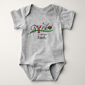 Crawfish Onsie Baby Bodysuit