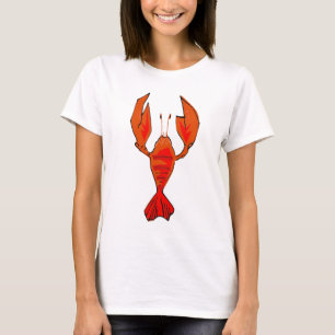 Crawfish or Lobster in red T-Shirt