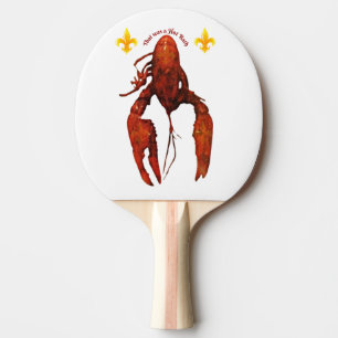 Crawfish  Ping Pong Paddle