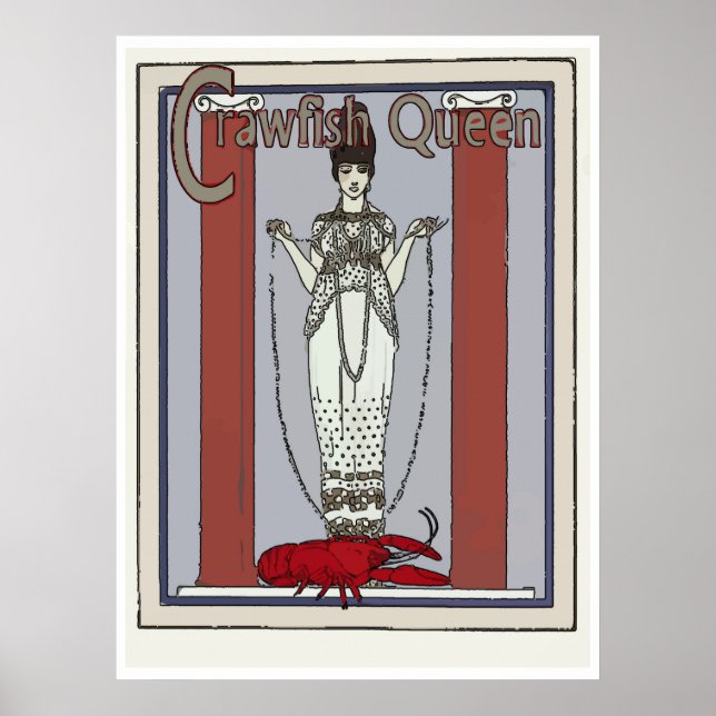 Crawfish Queen, add text Poster (Front)