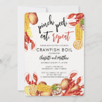 Crawfish Seafood Boil Engagement Party