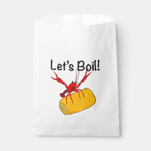 Crawfish Seafood Boil Favor Bags