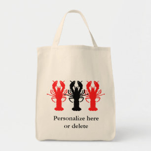 Crawfish Trio grocery tote