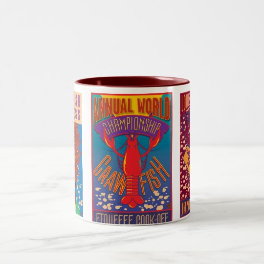 Crawfish Two-Tone Coffee Mug