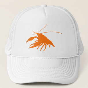 crawfish's silhouette (Orange) Trucker Hat