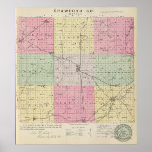 Crawford County, Kansas Poster