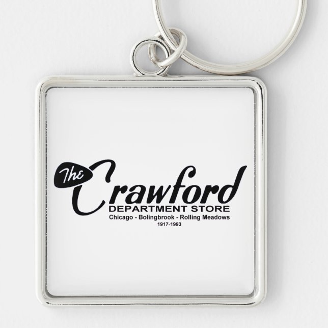 Crawford Department Store Chicagoland - 1917-1993 Key Ring (Front)