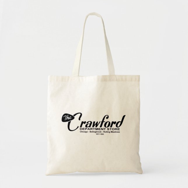 Crawford Department Store Chicagoland - 1917-1993 Tote Bag (Front)