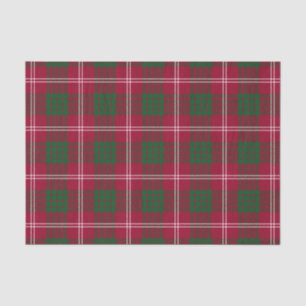 Crawford Family Tartan Pattern Tissue Paper