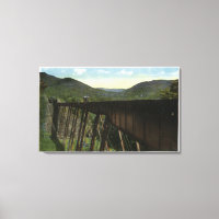 Crawford Notch View of Frankenstein Trestle