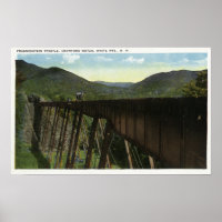 Crawford Notch View of Frankenstein Trestle
