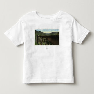 Crawford Notch View of Frankenstein Trestle Toddler T-Shirt
