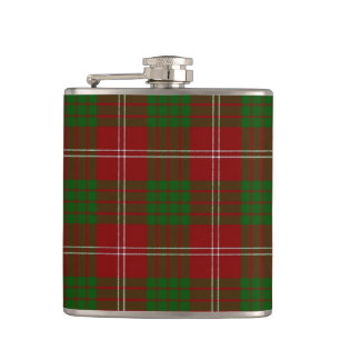 Crawford Tartan Plaid Hip Flask