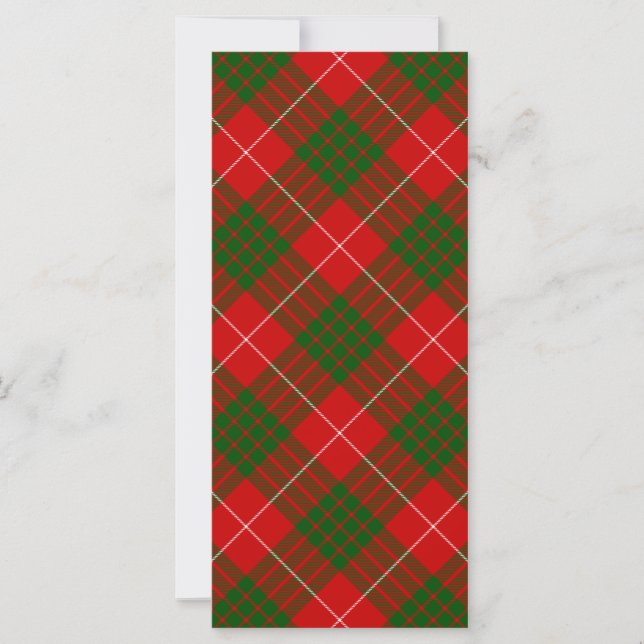Crawford tartan red green plaid (Front)