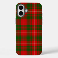 Crawford tartan red green plaid