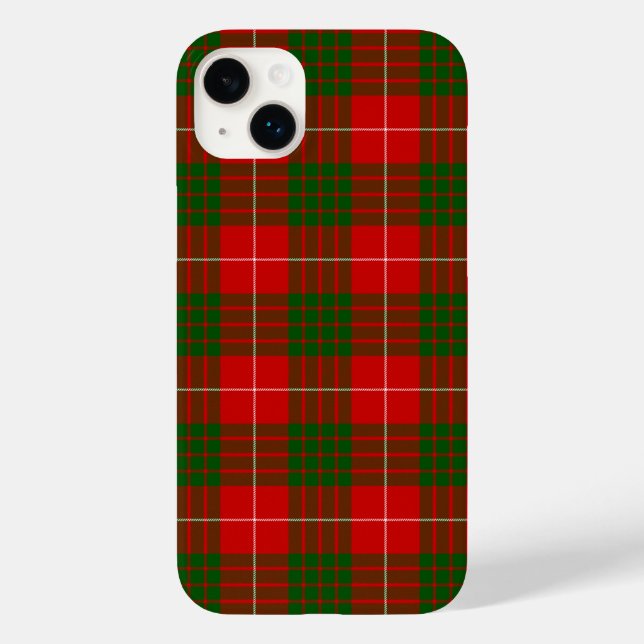 Crawford tartan red green plaid Case-Mate iPhone case (Back)
