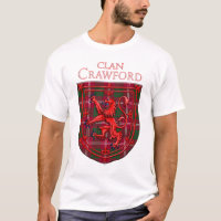Crawford Tartan Scottish Plaid Lion Rampant