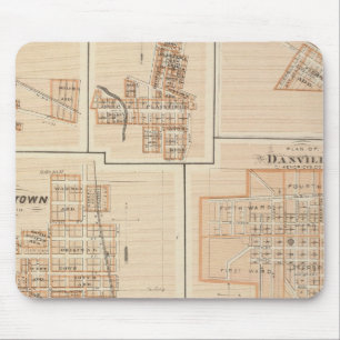 Crawfordsville, Montgomery Co with Brownsburg Mouse Mat