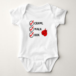 Crawl Walk Box Baby Bodysuit