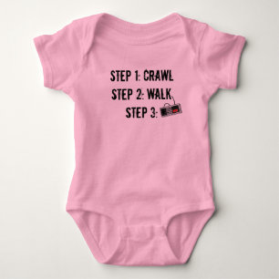 "Crawl, Walk, Game" Infant Creeper