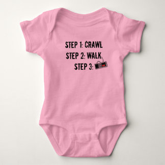 "Crawl, Walk, Game" Infant Creeper