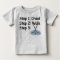 Crawl, Walk, Play Hockey baby t-shirt