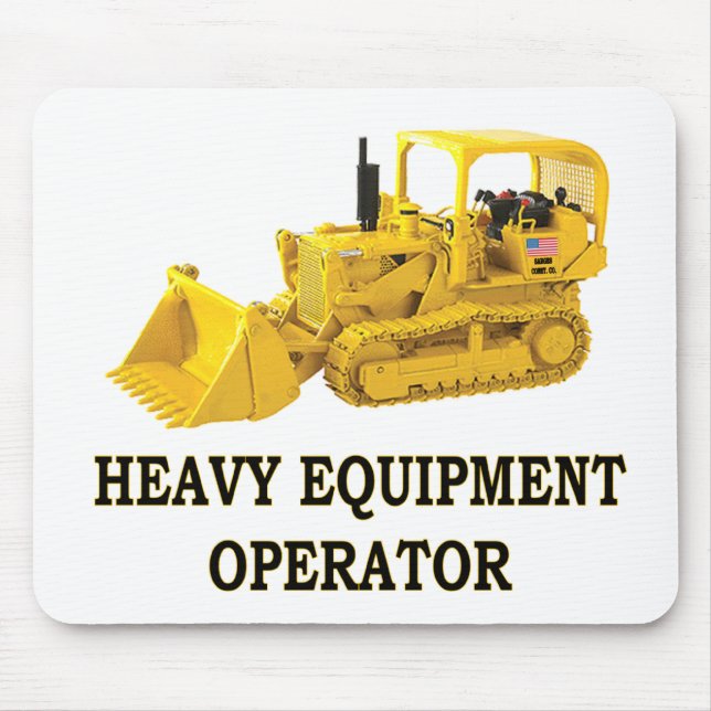 CRAWLER LOADER MOUSE MAT (Front)