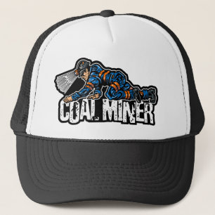 CRAWLING COAL MINER TRUCKER HAT