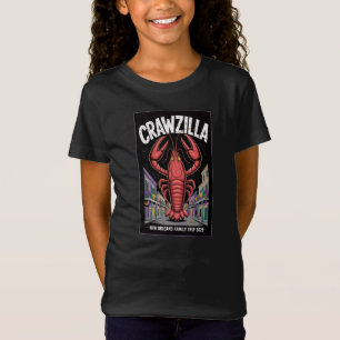 Crawzilla New Orleans Crawfish Trip Kids Group  T-Shirt