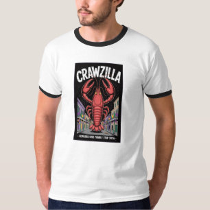 Crawzilla New Orleans Crawfish Trip Matching Group T-Shirt