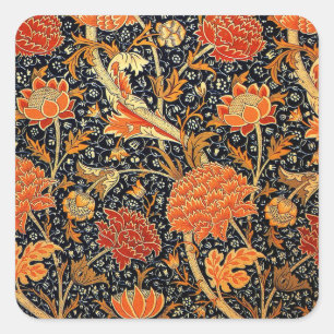 Cray, a William Morris pattern, Square Sticker