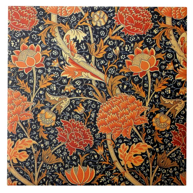 Cray, a William Morris pattern, Tile (Front)