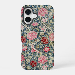 Cray Botanical Pattern Morris William Floral iPhone 16 Case