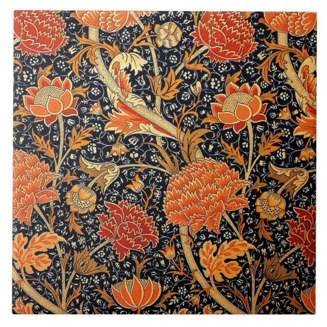 Cray by William Morris Tile (Front)