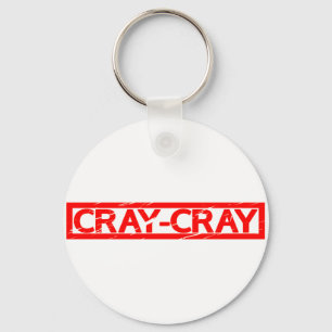 Cray-Cray Stamp Key Ring