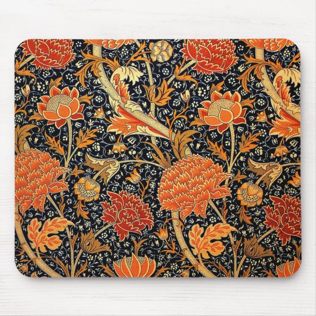 Cray, famous pattern by William Morris Mouse Mat (Front)