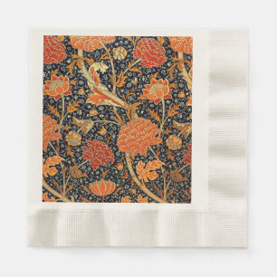 Cray, golden-orange colour, napkin