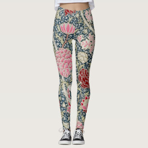 Cray Pattern (by William Morris) Leggings