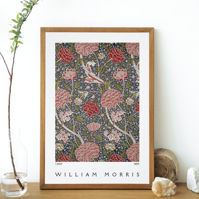 Cray Textile Pattern Wiiliam Morris Poster (Creator Uploaded)