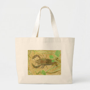 Crayfish Large Tote Bag