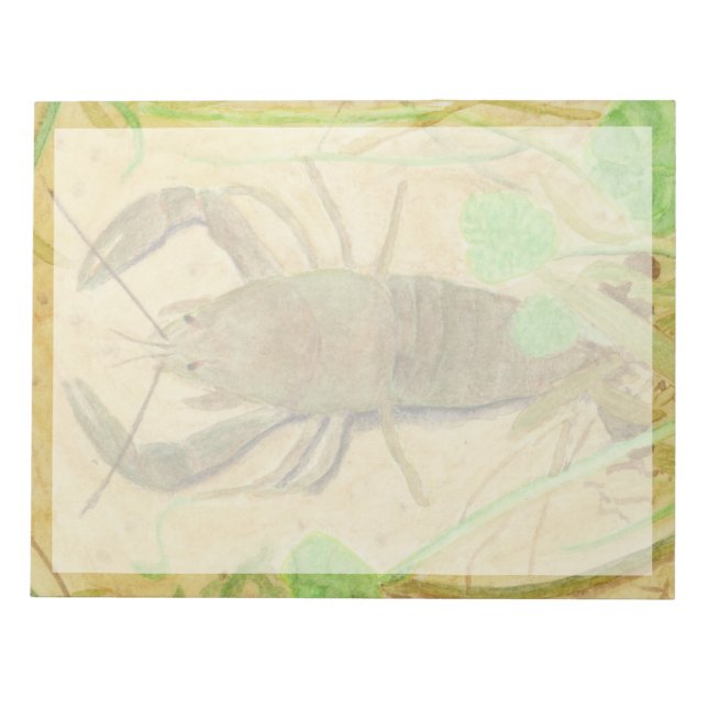 Crayfish Notepad (Front)