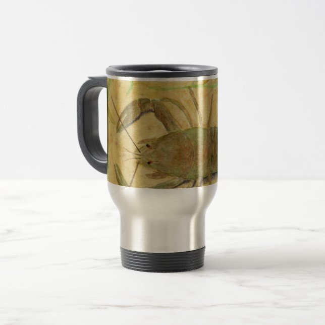 Crayfish Travel Mug (Front Left)
