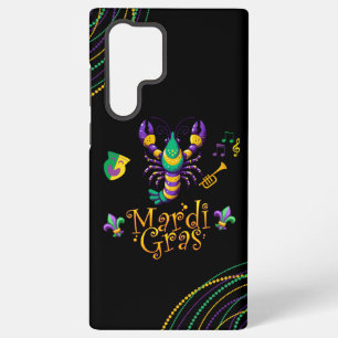 Crayfish/trumpet/mask/fleur de lis Mardi Gras Samsung Galaxy Case