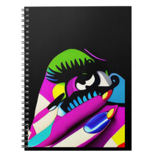craying for you pshycodelic notebook