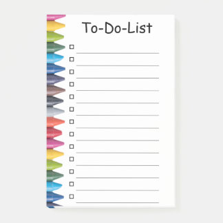 Crayo Border To-Do-List Square Check Box Post-it Notes