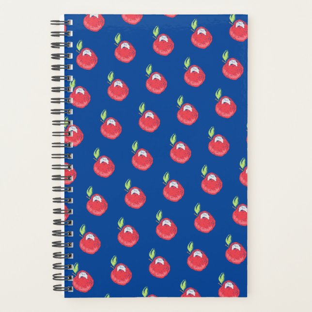 Crayon Apple Pattern Planner (Front)