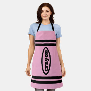 Crayon Apron Family & Group Costumes - Pink