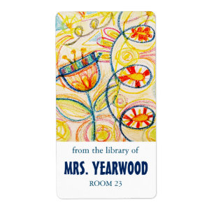 Crayon Art Bookplates